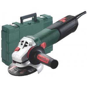Угловая шлифмашина W 9-125, 900 Вт, 2,5 Нм, кейс, METABO, 600376500