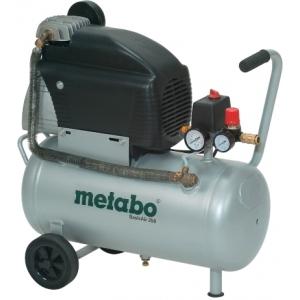 Масляный компрессор 1,5 кВт, 120 л/мин, 24 л, BasicAir 250, METABO, 0230125000